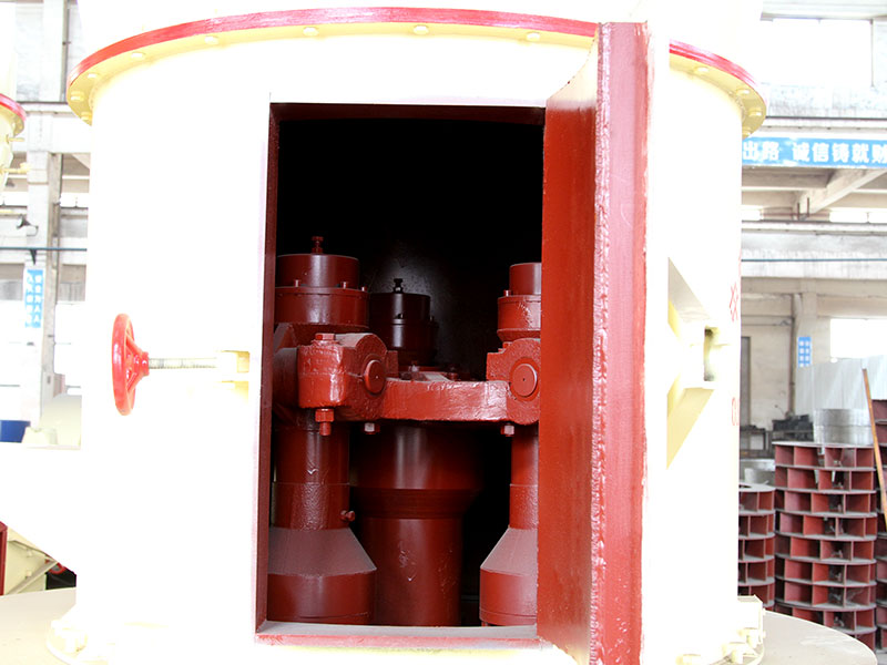 高壓微粉磨內部